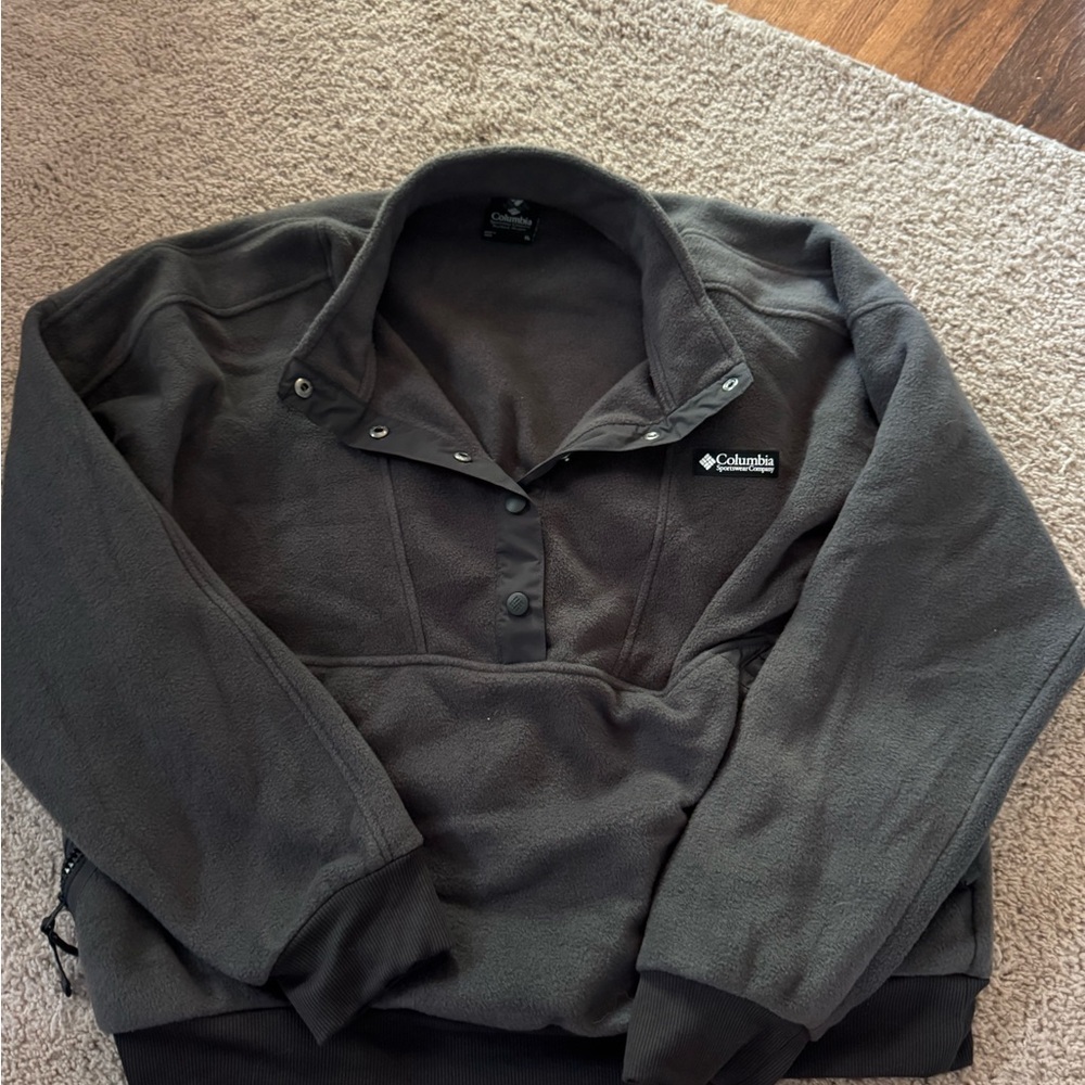 Columbia Charcoal Fleece Pullover